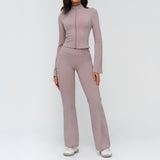 Wholesale High Neck Yoga Set