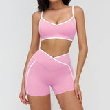Wholesale Bare Feel  Bra With Short Yoga Set