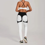 Wholesale Contrast Yoga Set