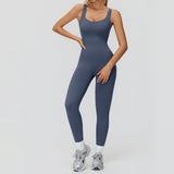 Wholesale Slim Yoga Long Jumpsuit