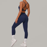 Wholesale Adjustable Yoga Jumpsuit Set