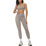 Wholesale Brushed Yoga Set