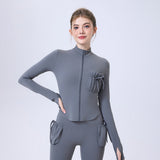 Wholesale Zip Fitness Jacket
