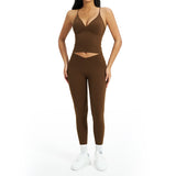 Wholesale Women's Ribbed Compression Activewear Set