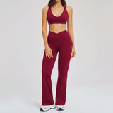 Wholesale Women's Ribbed Yoga Activewear Set