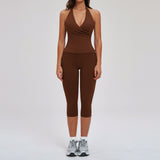 Wholesale Women's Sculpt Core Activewear Set - Vest + Mid