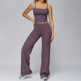 Wholesale Yoga Sports Vest With long Trousers Set