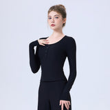 Wholesale Ribbed Yoga Top