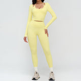 Wholesale Open Back Yoga Set