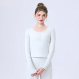 Wholesale Ribbed Yoga Top