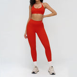 Wholesale Brushed Yoga Set