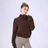 Wholesale Fleece Yoga Hoodie