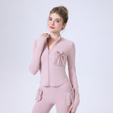 Wholesale Zip Fitness Jacket