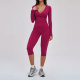 Wholesale Women's Sculpt Core Activewear Set - Longsleeves + Mid