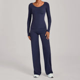 Wholesale High Waist Yoga Set