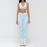 Wholesale High Neck Yoga Set