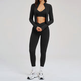 Wholesale Women S Ribbed Workout Activewear Set