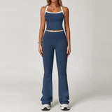 Wholesale Women's Sport Luxe Activewear Set - Wide Leg