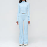 Wholesale High Neck Yoga Set