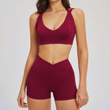 Wholesale Women's Seamless Yoga Activewear Set