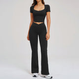 Wholesale Women's Compression Running Activewear Set