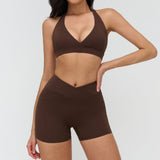 Wholesale Zip Neck Yoga Set