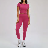 Wholesale Women's Ribbed Athleisure Activewear Set
