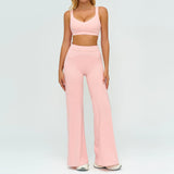 Wholesale Color Block Yoga Set