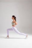 Solid Influence High Waist Yoga Leggings -  - Leggings