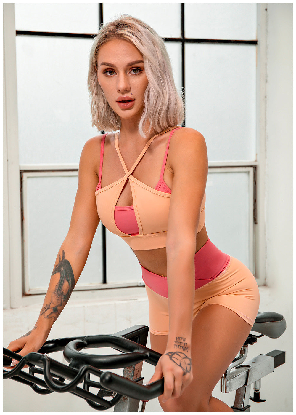 High Waist Best Sets With Sexy Bra and Shorts -  - Sets