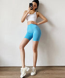 Fitness Goddess High Waist Yoga Shorts -  - Shorts